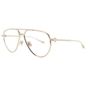 NWT VALENTINO EYEGLASSES AVIATOR UNISEX GOLD EYEWEAR